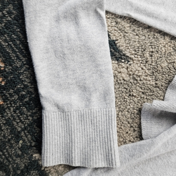 Women's Ruffled Gray Top - Picture 3 of 8